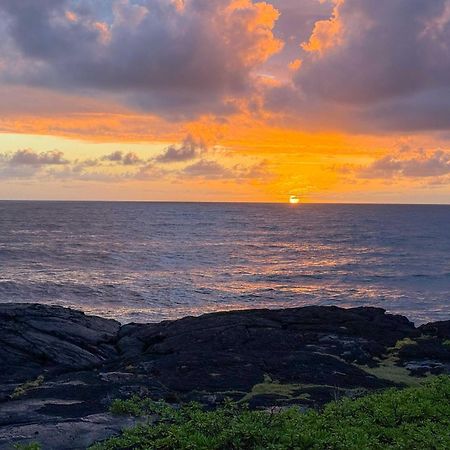 Direct Oceanfront, Big Island Home 키아우 외부 사진