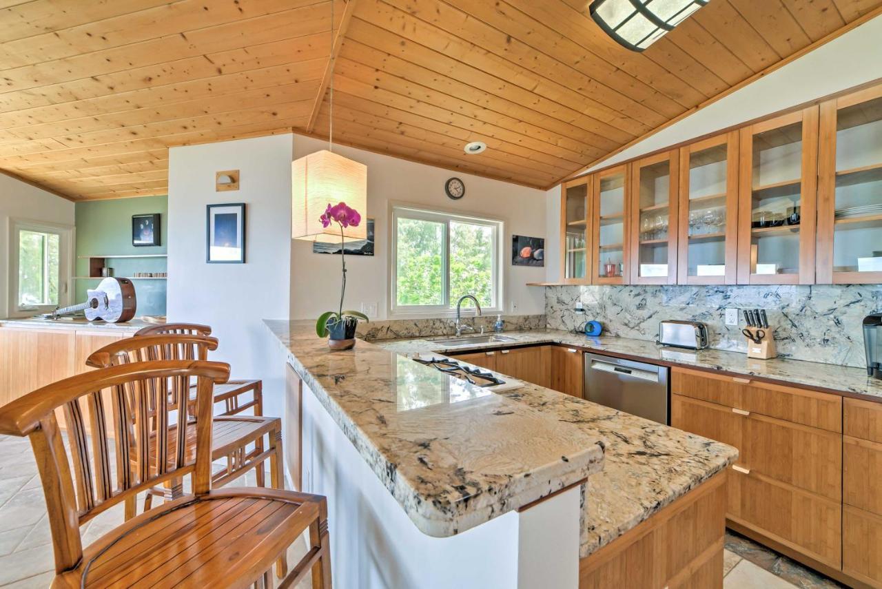 Direct Oceanfront, Big Island Home 키아우 외부 사진