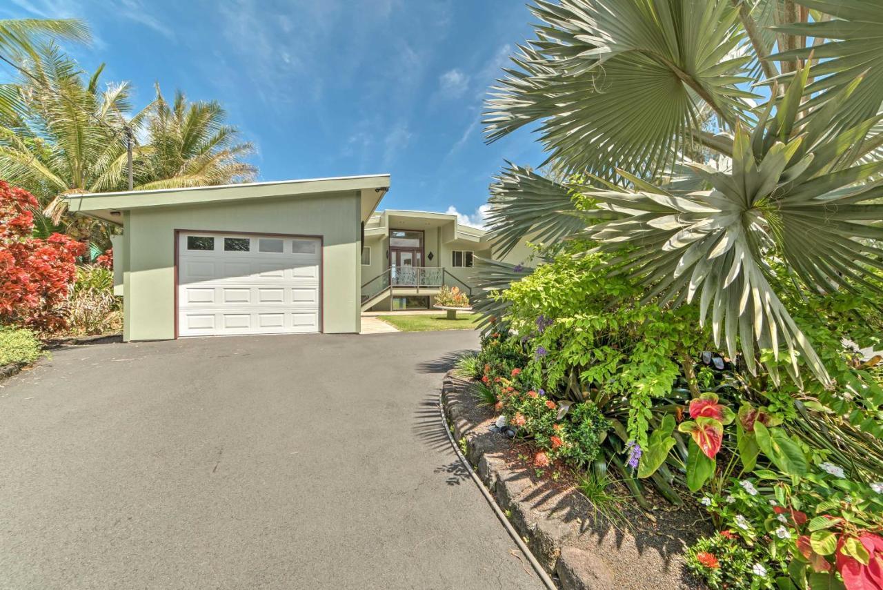 Direct Oceanfront, Big Island Home 키아우 외부 사진