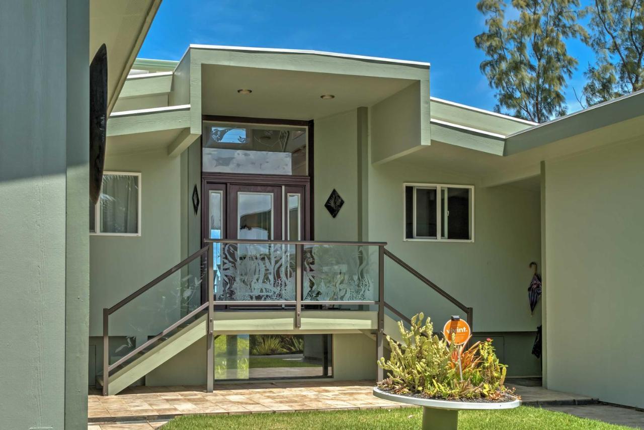 Direct Oceanfront, Big Island Home 키아우 외부 사진