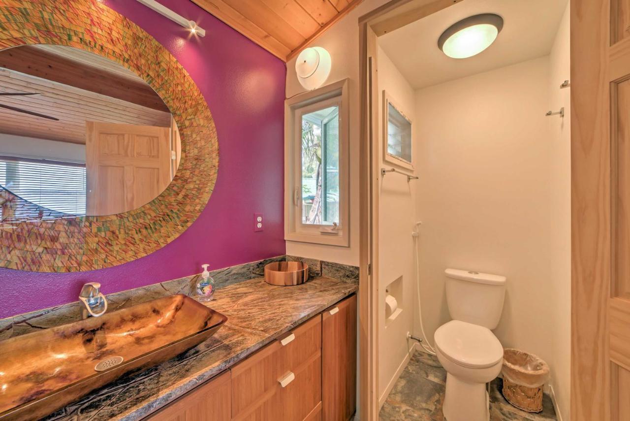 Direct Oceanfront, Big Island Home 키아우 외부 사진