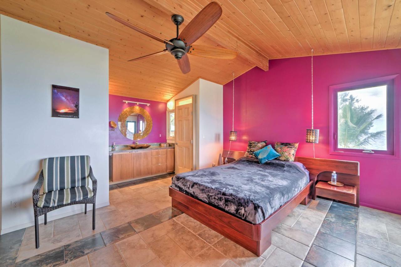 Direct Oceanfront, Big Island Home 키아우 외부 사진